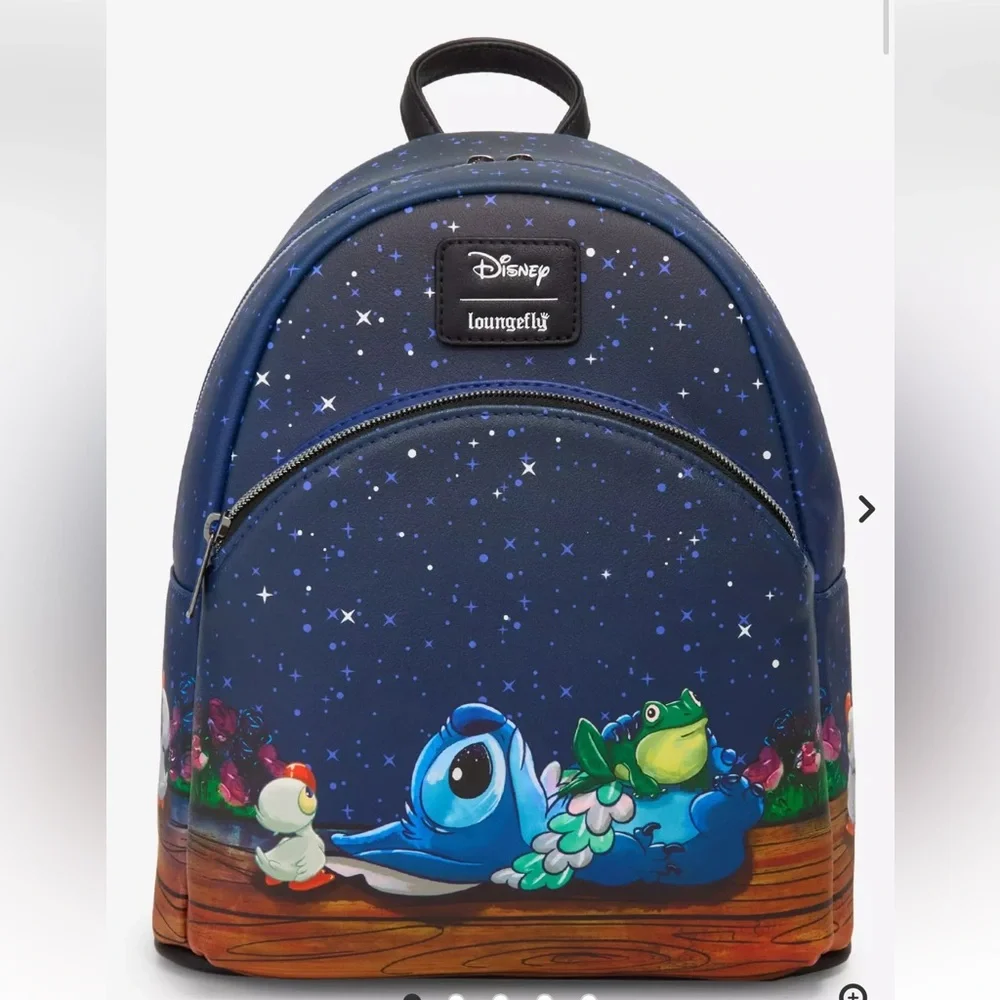 Loungefly Disney Stitch Stargazing Mini Backpack & Wallet